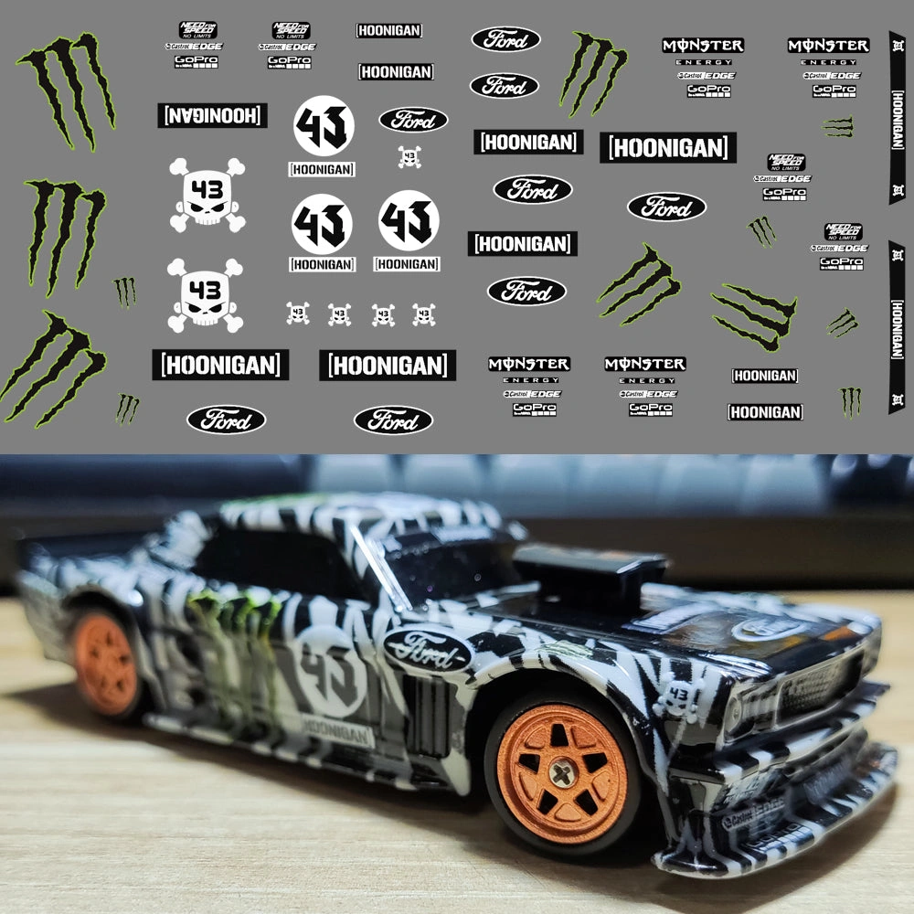 Level Up Your Drift: Custom Stickers for Jiabaile RC Cars!